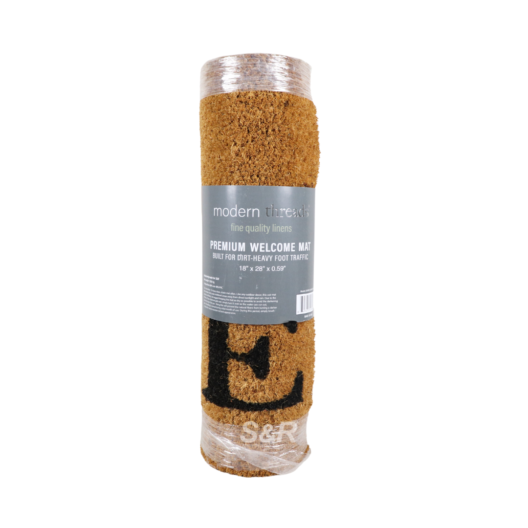 Modern Threads My Home 18in x 28in Welcome Coir Mat